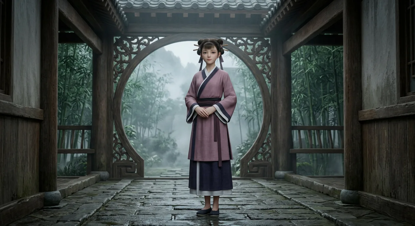 3D character visual of Shen Cui on Qing Mao Mountain